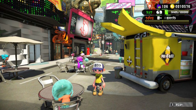 スプラトゥーン2プレイ画面7