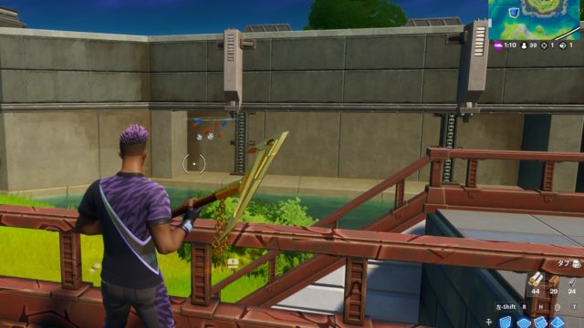 フォートナイトのプレイ中画面6