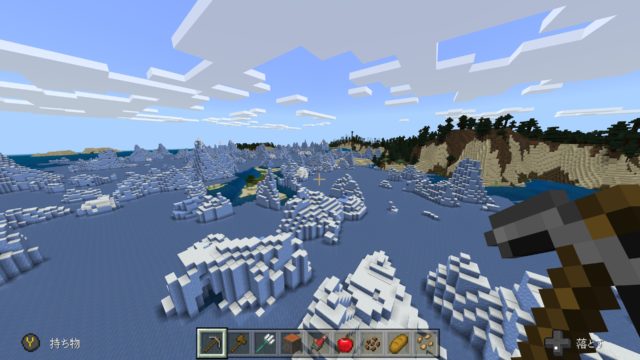 MineCraft(マインクラフト)のプレイ中画面12