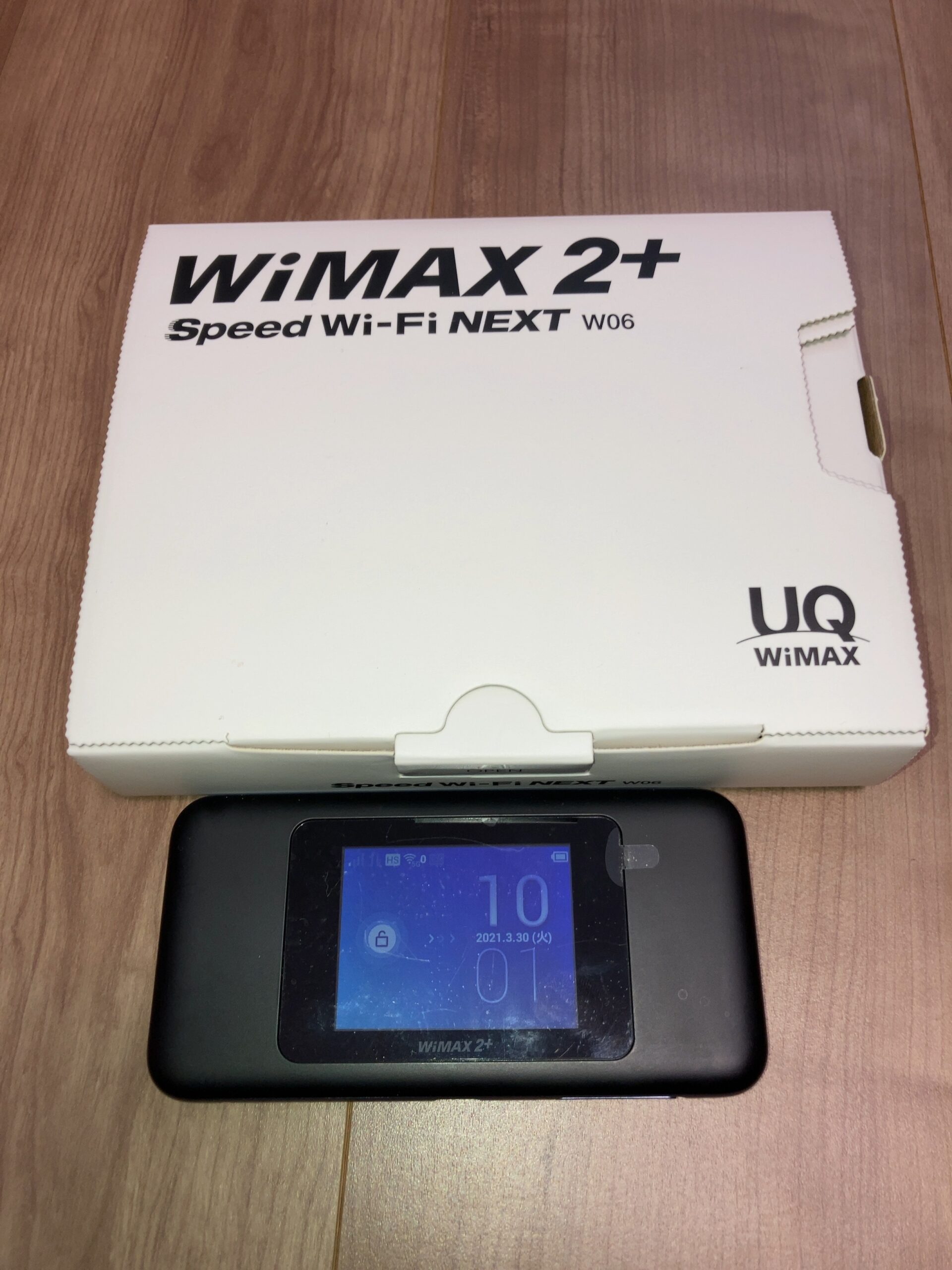 auWiMAXのSPEED Wi-Fi NEXT W06-12