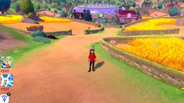 ポケモン剣盾のプレイ画面3